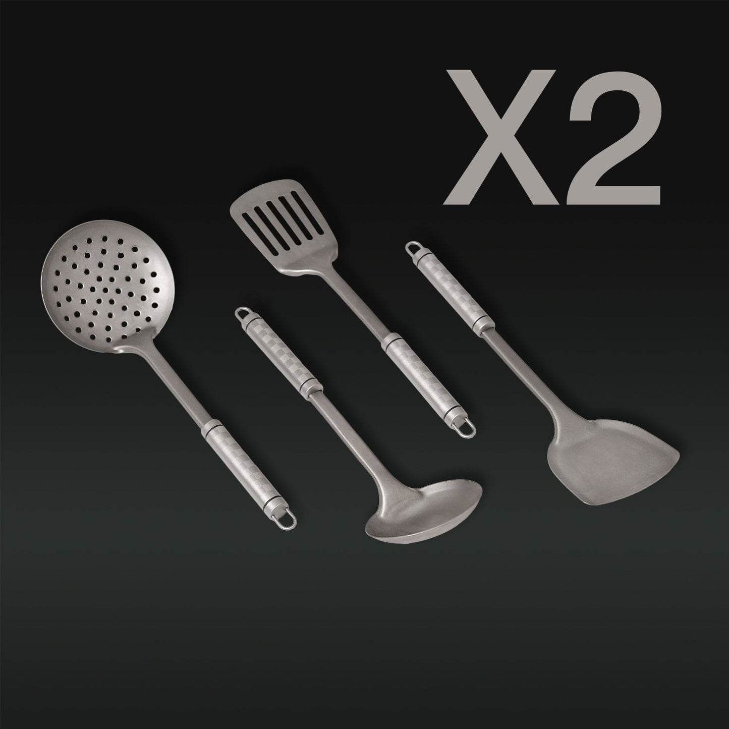 Pure Titanium Utensils Set (8 Piece)