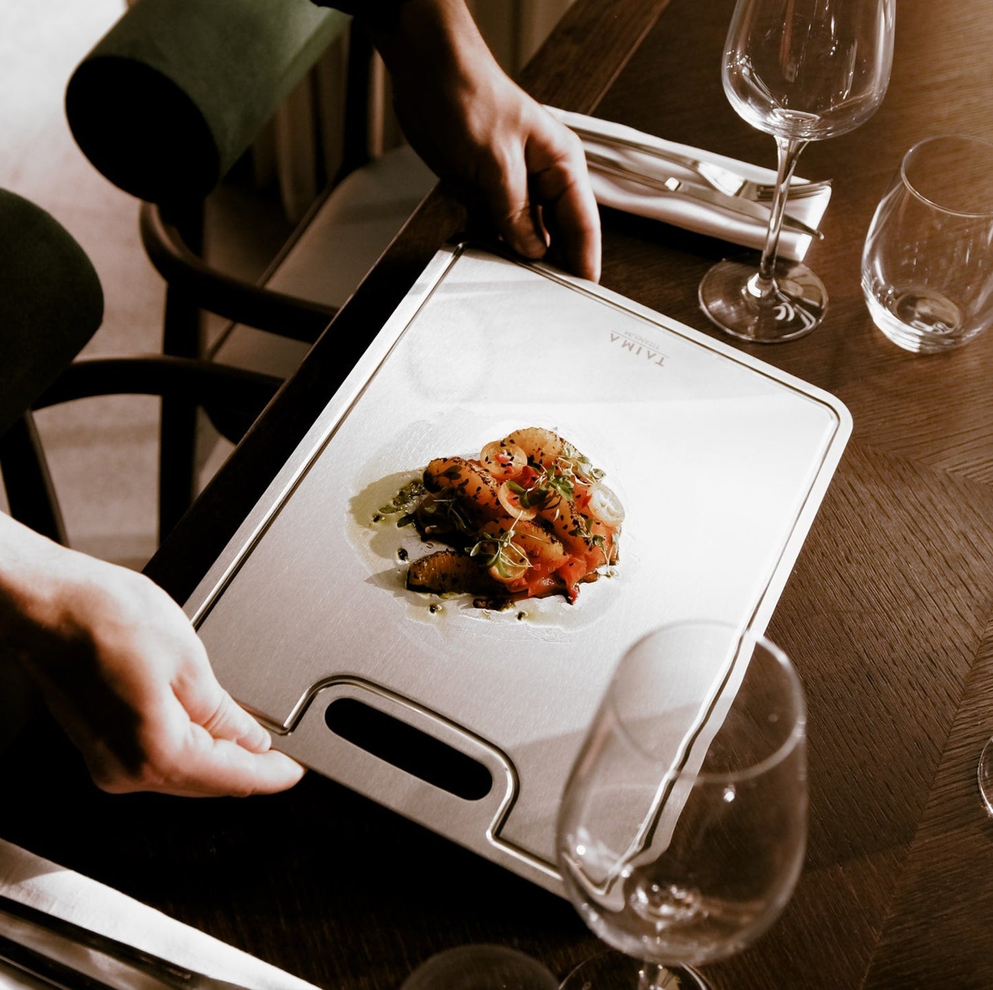Complete Titanium Cutting Board Prep Set (3 Piece) (06-16 TEST)