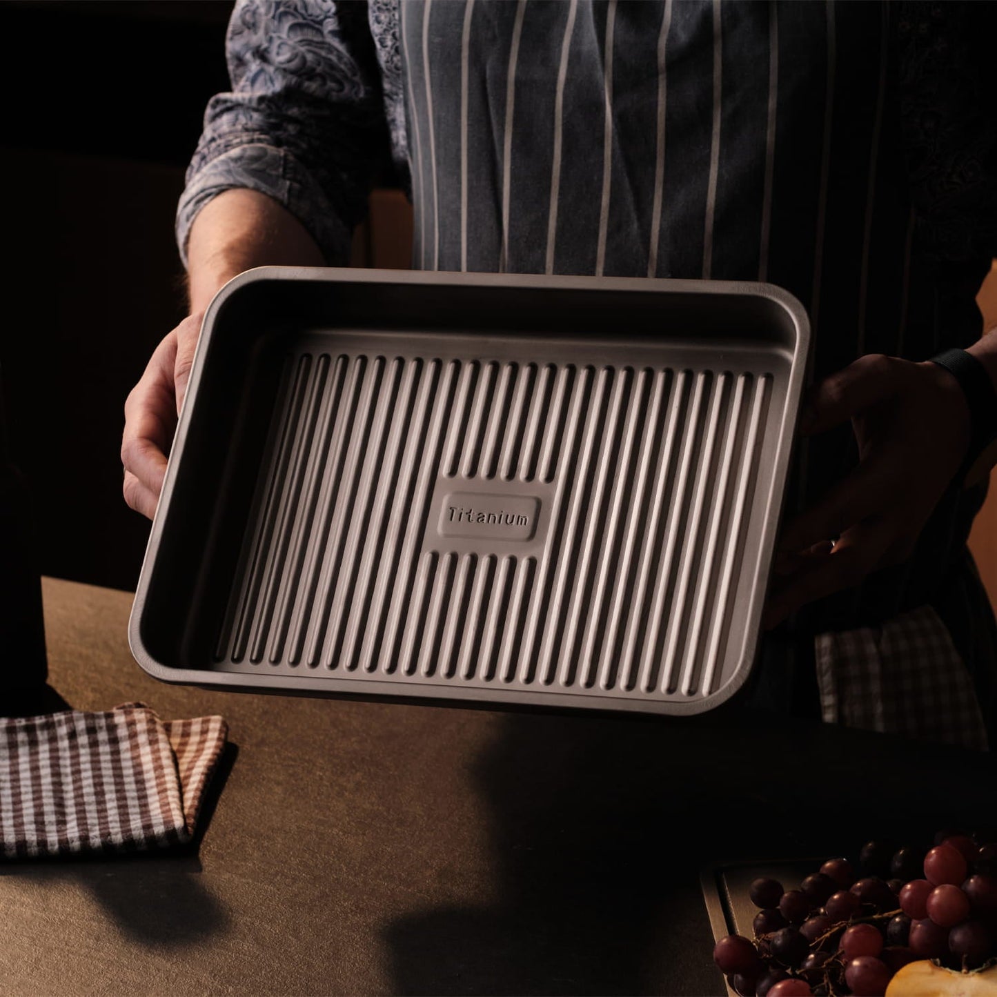 Taima® Pure Titanium Rolling Pin For Dough