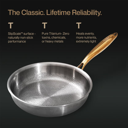 Pure Titanium Classic & Wok Pan (4 Piece)