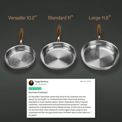 Taima® Titanium Pan - COC - 3 VSL - TEST