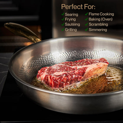 The Ultimate Everyday Titanium Pan Set (6-Piece)
