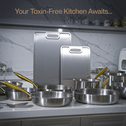 Pure Titanium Deep Pan Pro