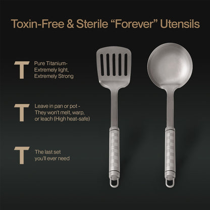 The Ultimate Everyday Titanium Pan Set (6-Piece)